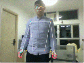 身體關節追蹤演示