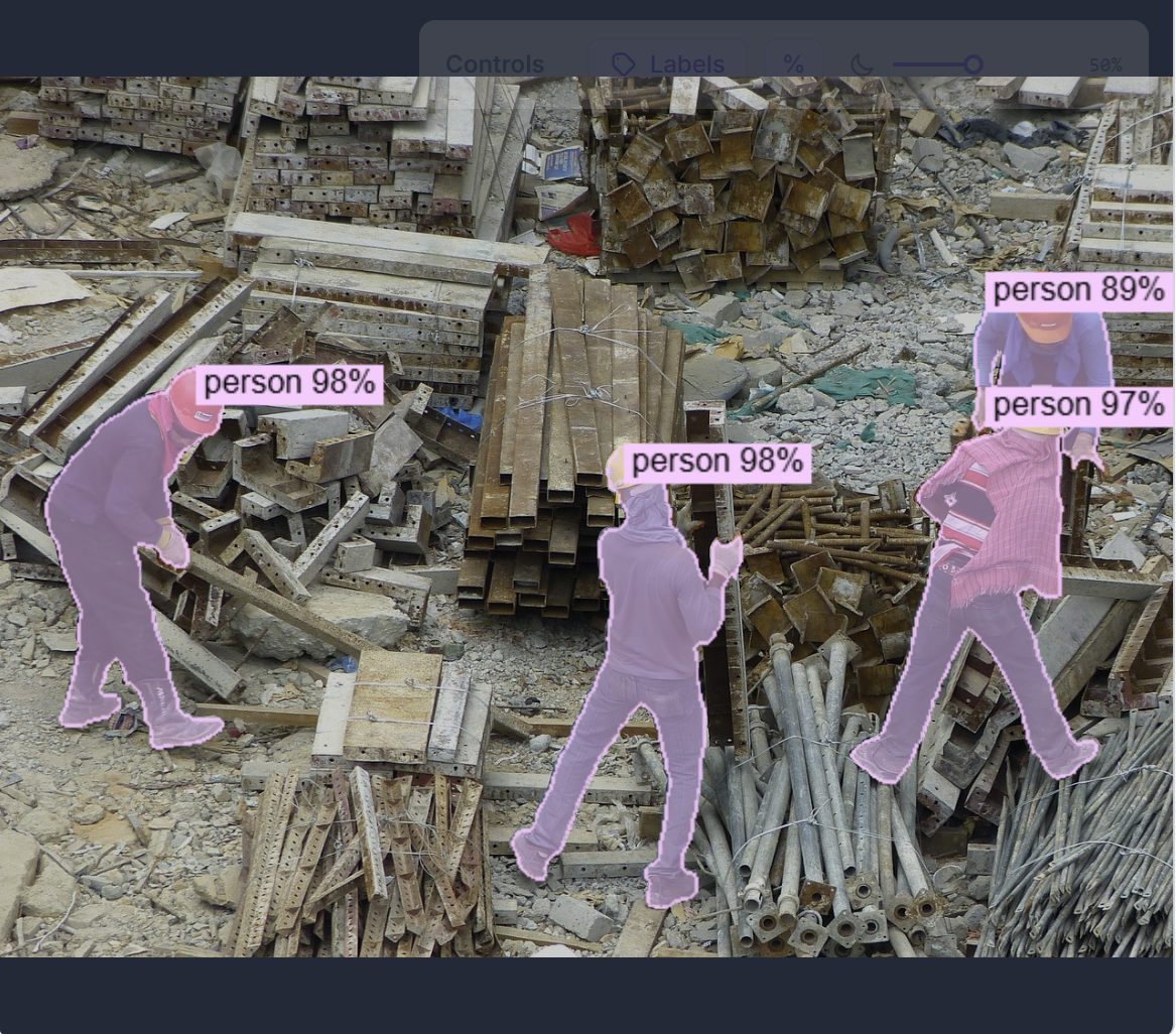 遠距離AI視覺監控